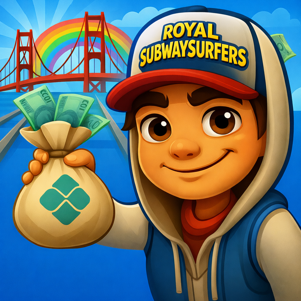 Mascote RoyalSubwaySurfers